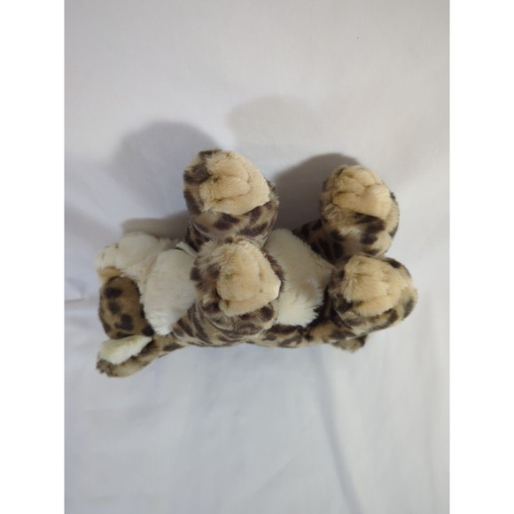 Kmart Spotted Leopard Cheetah Plush 10 Inch Stuffed Animal Baby Cub Soft Rare - Picture 5 of 9